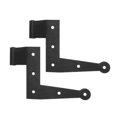 6" L-Hinge: 0" Offset (Per Pair)