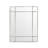 Beaumont Engineered Wood Flat Wall Mirror-62068664