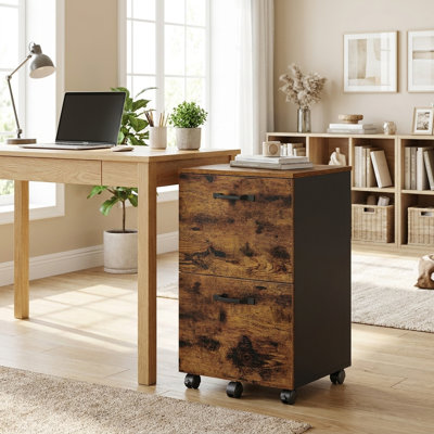 Classeur vertical mobile 2 tiroirs Cambrie