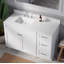 Meuble-lavabo simple 49 po avec plateau en quartz Disar-122120503-122120502