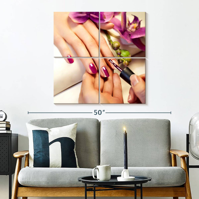 Shuttleworth Orchid Inspired Nails, 32'' H x 32'' W