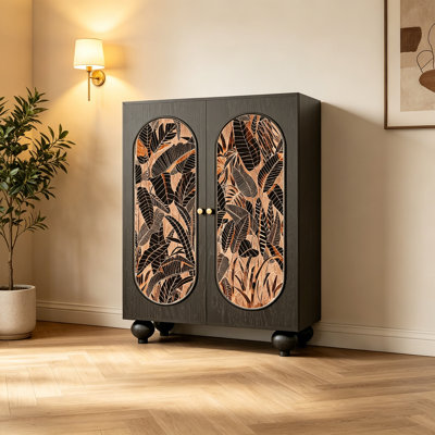 Armoire de rangement Vintage Floral
