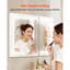 Armoire à pharmacie éclairée avec miroir en verre trempé HD 36 x 30 po