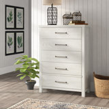 Trione 5 Drawer 40" W Chest