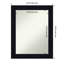 Miroir mural de salle de bain 28,25 po x 22,25 po Shiplap-2020148615