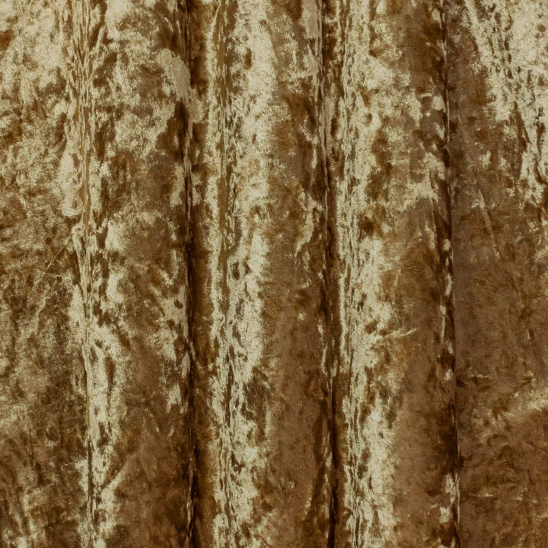 Tissu en velours Ritz, Doré vieilli
