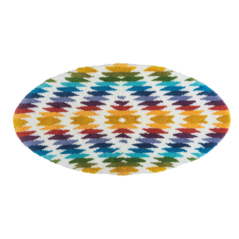 Wonder Geometric Bath Rug