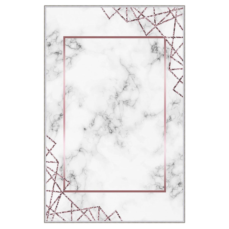 Tapis 100% polyester de qualité supérieure imprimé en 3D, 650 g / m² | Antibactérien, points antidérapants en PVC, lavable à la machine | Idéal pour le salon, la chambre à coucher et la maison, hauteur des poils doux: 0,3 po