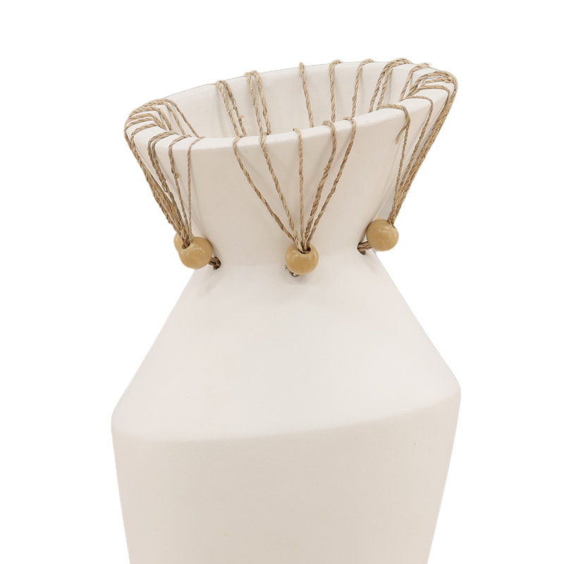 Tavi Vase Set of 2 White