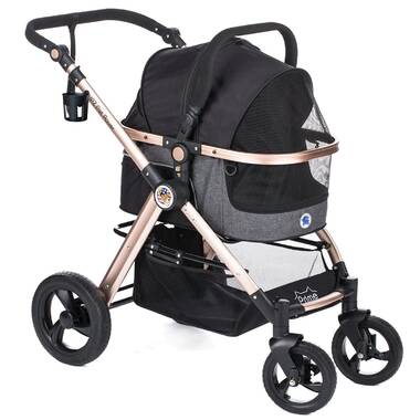 Pet Gear No-Zip NV Pet Stroller for Cats/Dogs, Easy Entry, Gel-Filled  Tires, Plush Pad, Cover Incl. & Reviews