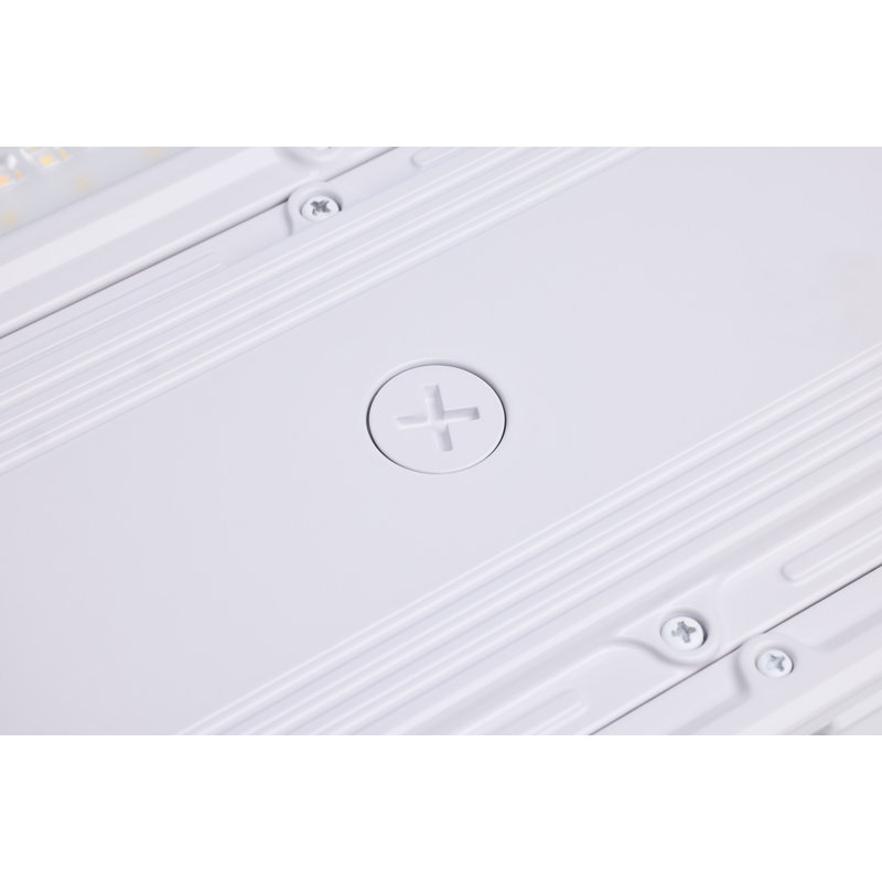 160/135/120 Watt LED Linear High Bay 3K/4K/5K CCT IP69K 120-347 Volt White Finish, 2.44" H x 24.21" W x 14.76" D
