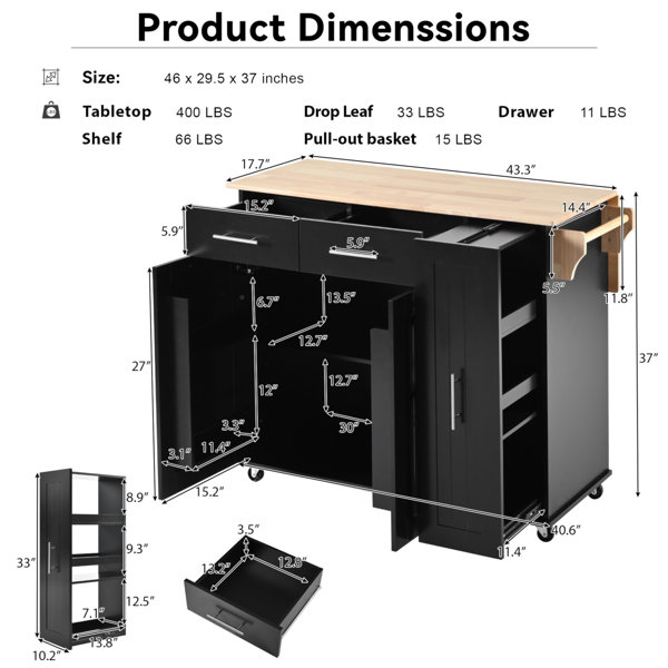 Dimensions du produit