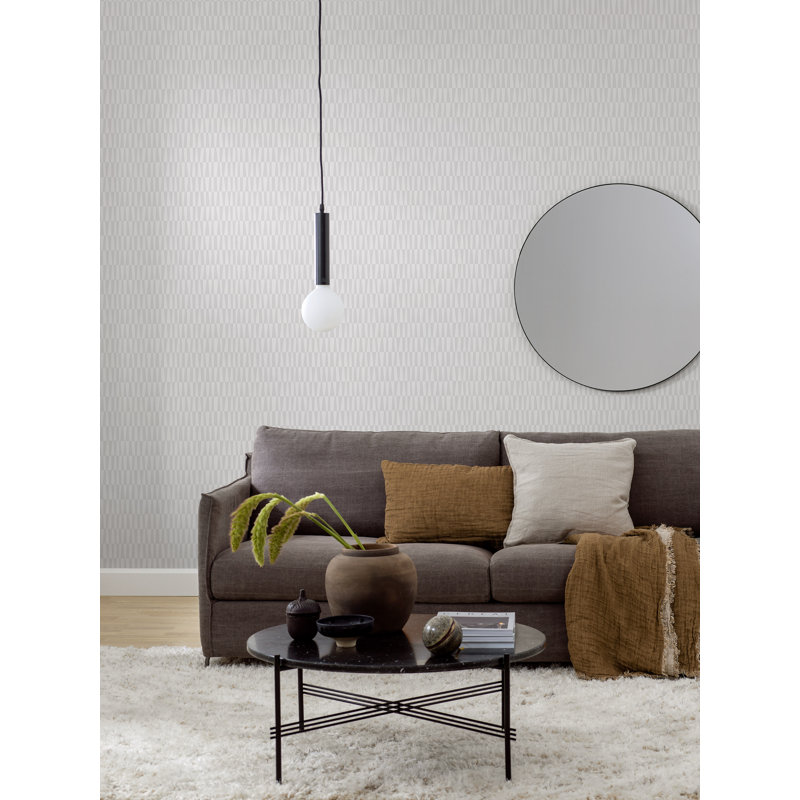 Papier peint Boralstapeter Quadrilaterals, Gris