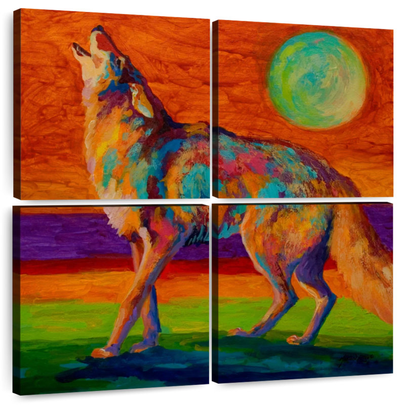 Brampt Howl, 18" H x 18" W