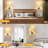 Plug-In Wall Sconce With Dimmer Switch & Dual USB Port, Rectangular Linen Fabric Shade, Adjustable Bedside Lamp For Bedroom, Living Room, Hotel, E26 Base-935851799