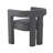 Yaleni Velvet Barrel Chair-418364641
