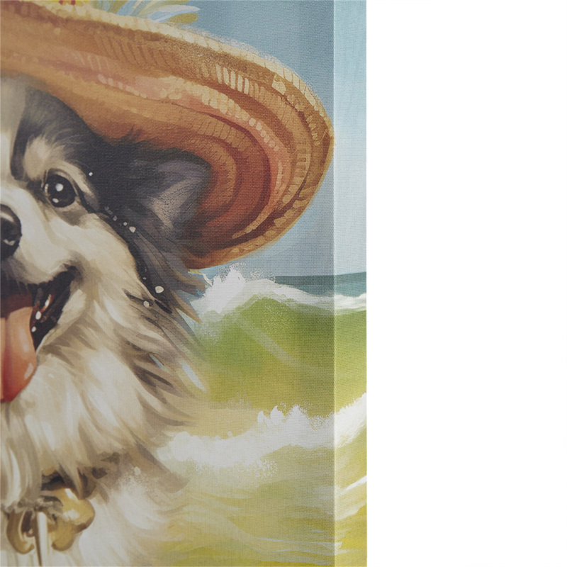 Chihuahua, art mural sur toile