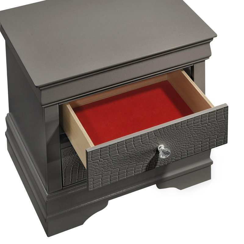 Table de chevet 2 tiroirs Blaze