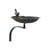 Scallop Shell Birdbath with Wall Mount Bracket