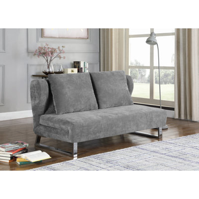 Adamina 60.25'' Velvet Sleeper Sofa