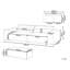 Netanya 2 Seater Corner Sofa 