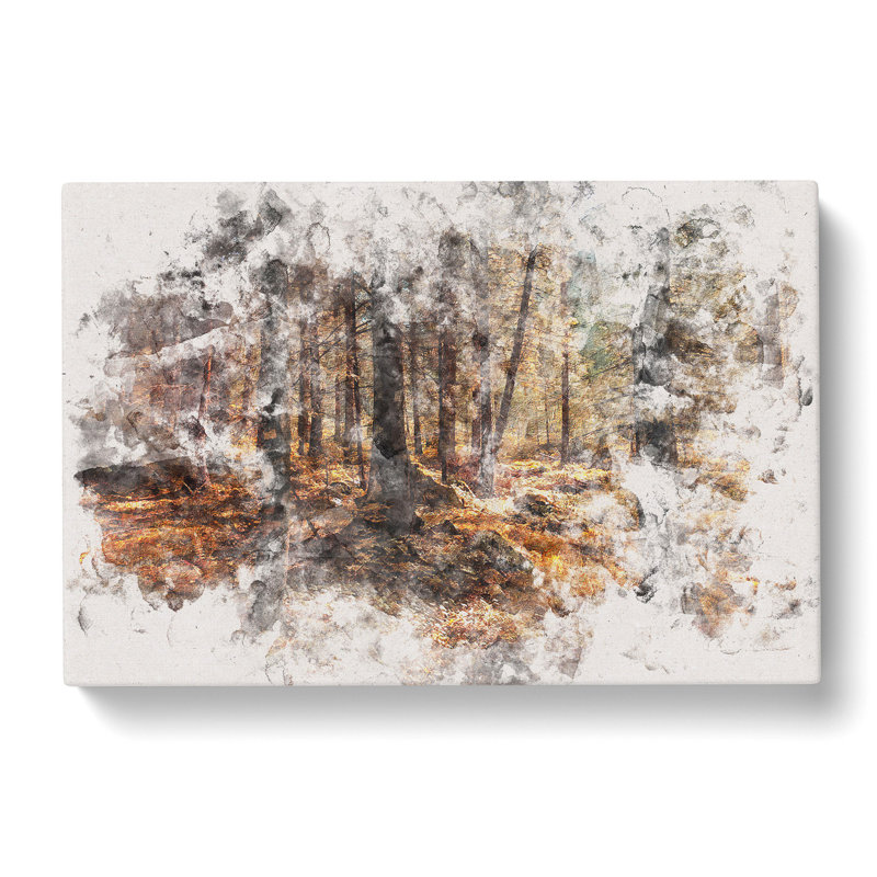 Within The Woods - Wrapped Canvas Print, 40cm H x 60cm W x 3cm D