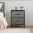  Jaece Modern 2-Fabric Drawer Nightstand, Small Space Bedside Table, End Table Storage Cabinet-1188218667