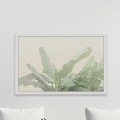 « banane leaf bouquet », reproduction de photo encadrée