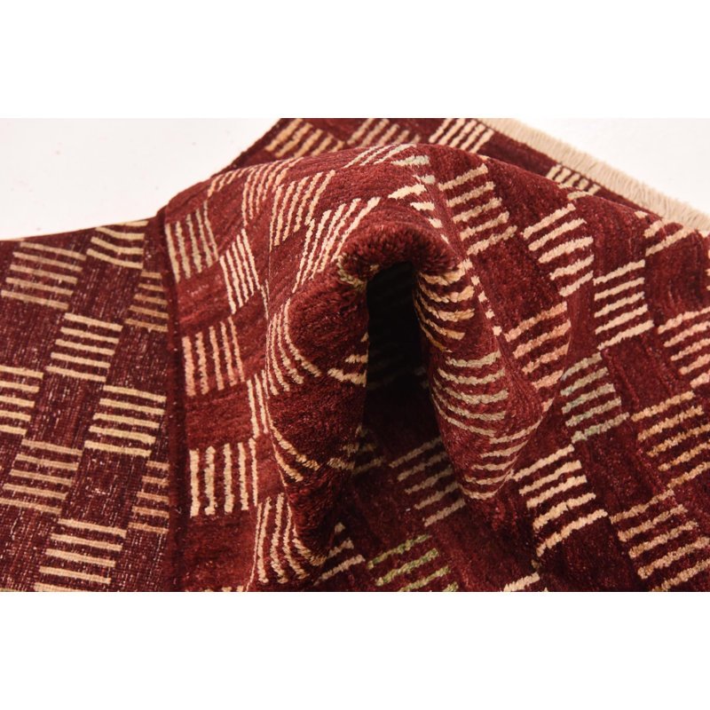 Mullins Maroon Rug
