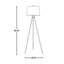 Lampe sur pied en métal 58,5 po Tripod