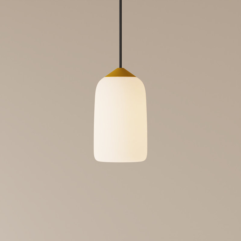 Goby Pendant Light, Black, 24" H x 9" W x 5.25" D, Sunrise
