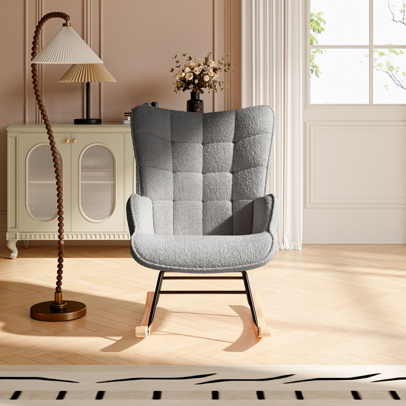Rocking Chair, Grey