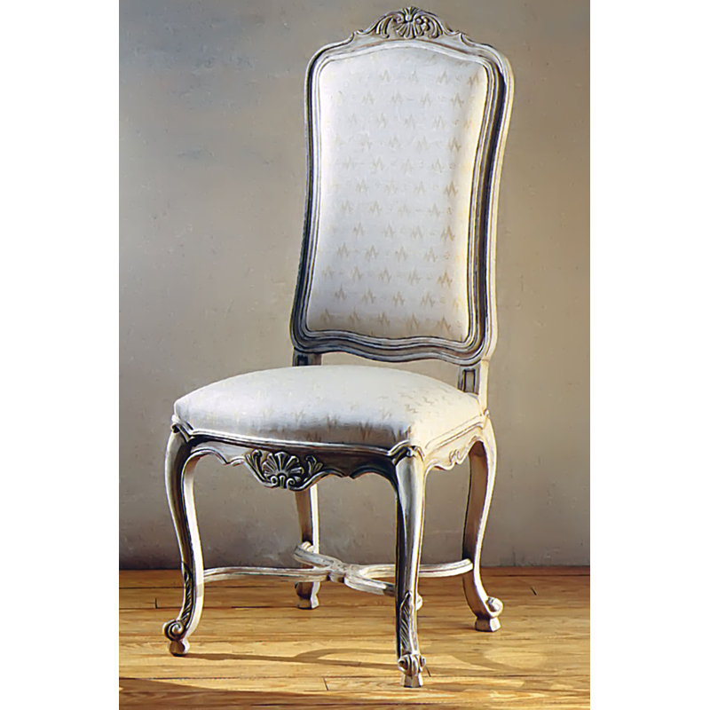 Upholstered Side Chair in Gray