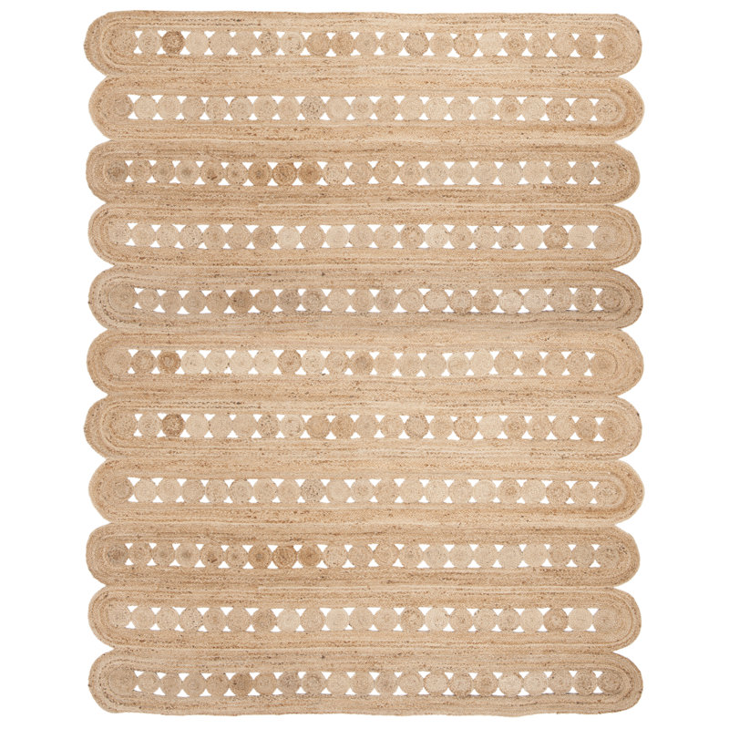 Harden Handwoven Jute Area Rug, Rectangle 2 pi 3 po x 4 pi