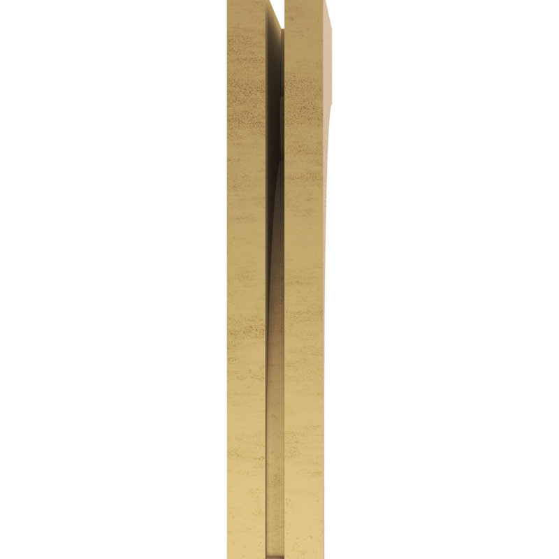 Bois de cèdre brut Rockford, corbeau apprêté Rockford, H 30 po x l 5 po x P 10 po