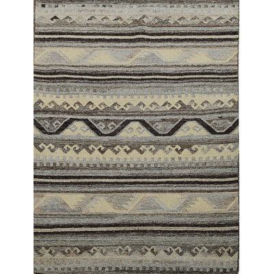Southwestern Wool Hand Woven Area Rug