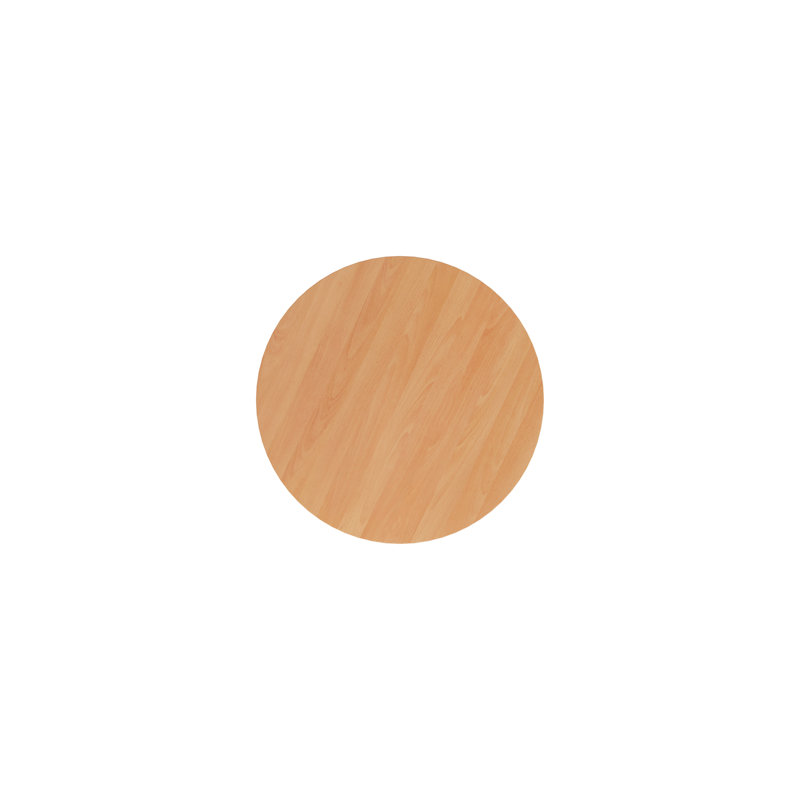 Rivoli 80cm Circle Conference Table, Beech