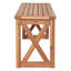 Banc de pique-nique en bois Carvey