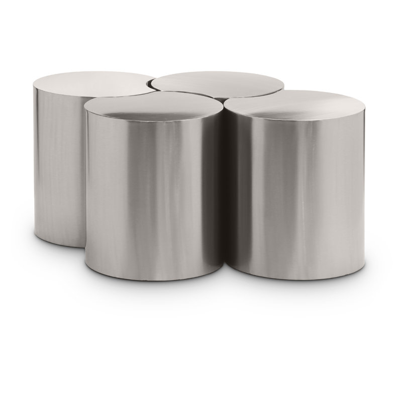 Hylie Coffee Table, Silver