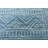 Kory Geometric Handmade Looped/Hooked Wool Azure Area Rug-32703683