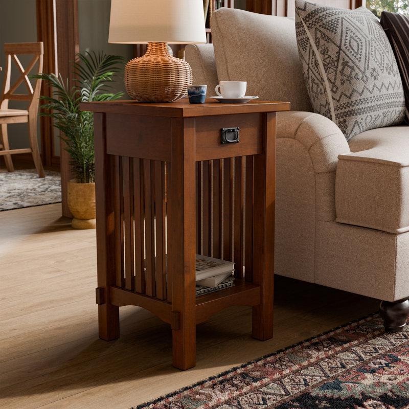 Oakcrest End Table with Storage
