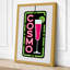 Cosmo Neon Sign Retro - Wrapped Canvas-1836644657-1836644659