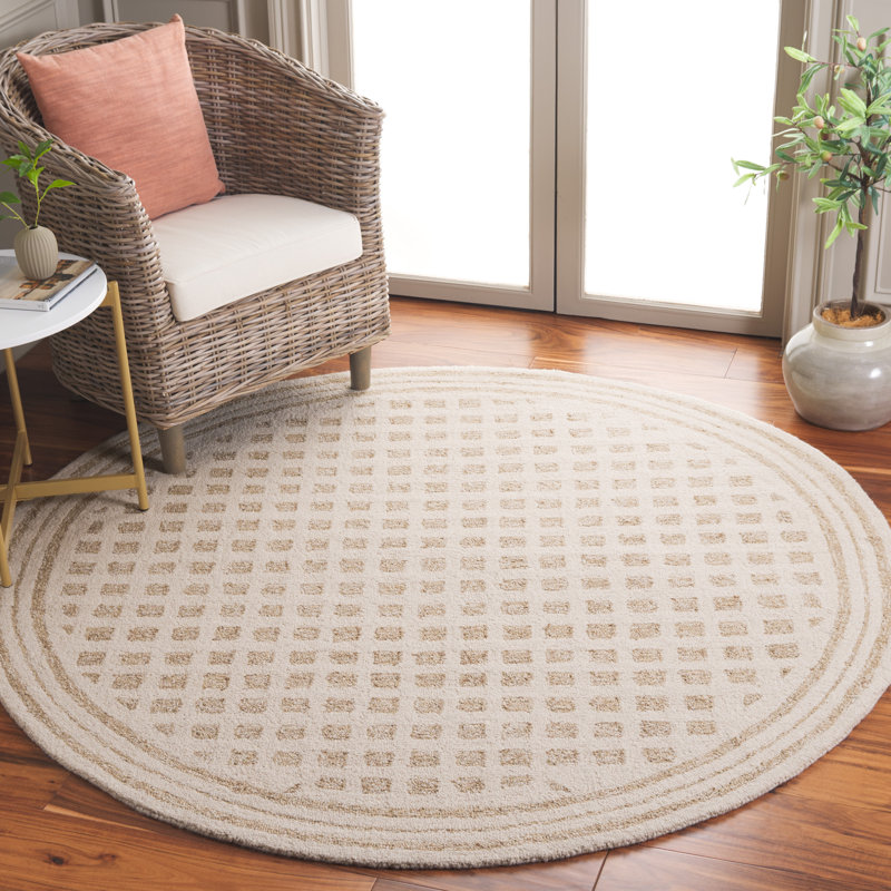 Beachcrest Home Ramm Hand Tufted Geometric Rug & Reviews | Wayfair