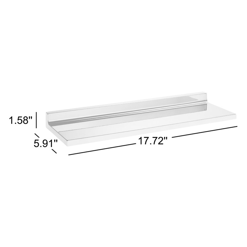 Shelfish Floating Shelf, Gold