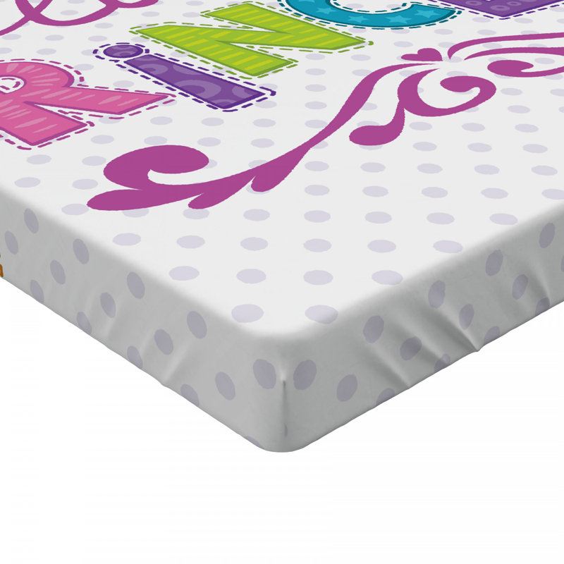 Feminine Microfiber Fitted Sheet, Full Fitted Sheet