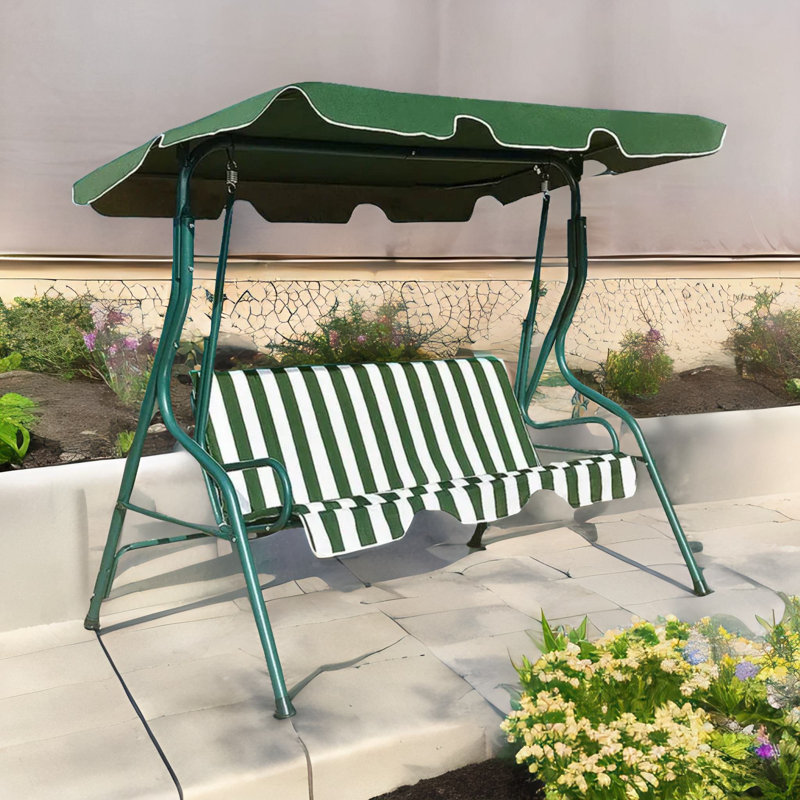 3 Person Porch Swing with Canopy