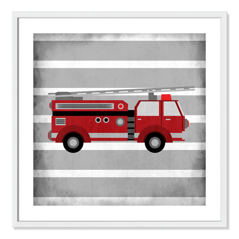 Adhésif décoratif en rouge 1 pi, H 26,5 po x l 26,5 po x P 1,18 po, Encadré de boîte blanc