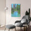 Art mural en verre épique «City Park» par Allayn Stevens, 24 po x 36 po-114790778