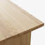 Table de salle à manger rectangulaire moderne en bois massif-109679610