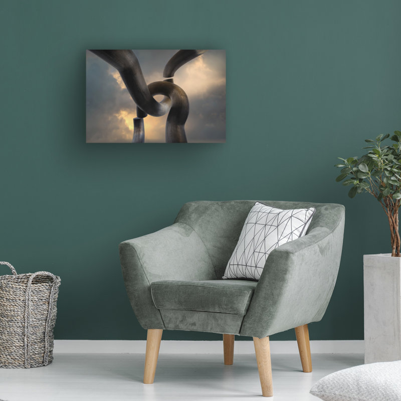 Art sur toile chaîne bolologique Wim Denijs, H 12 po x l 19 po
